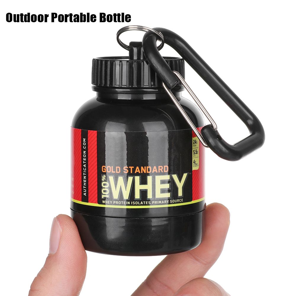 Health Wellness Gifts - Mini Portable Protein Powder Bottles with