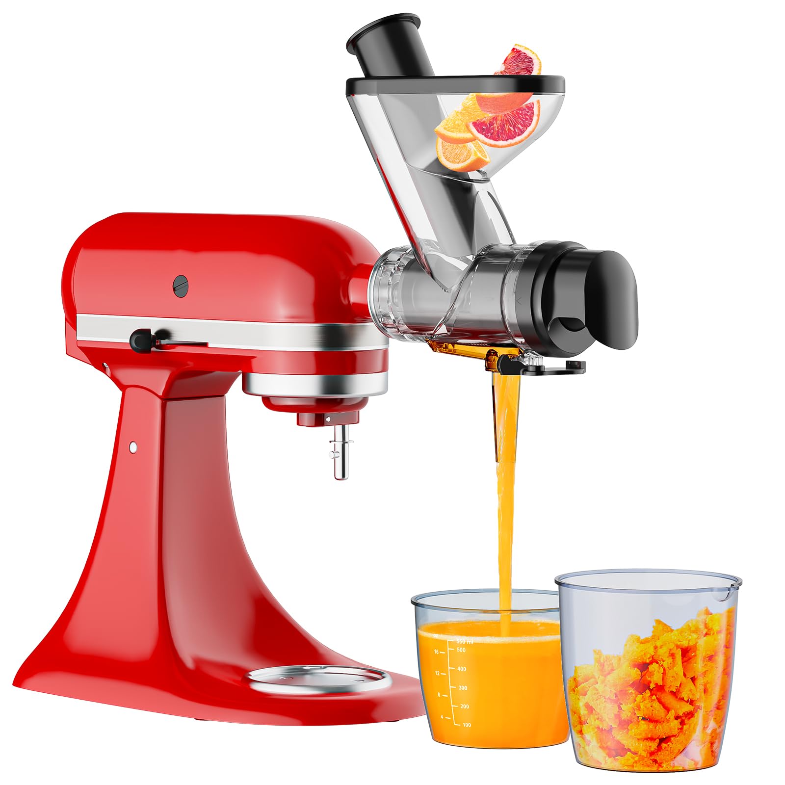 Cold Press Juicer - Masticating Juicer Attachment for KitchenAid Stand