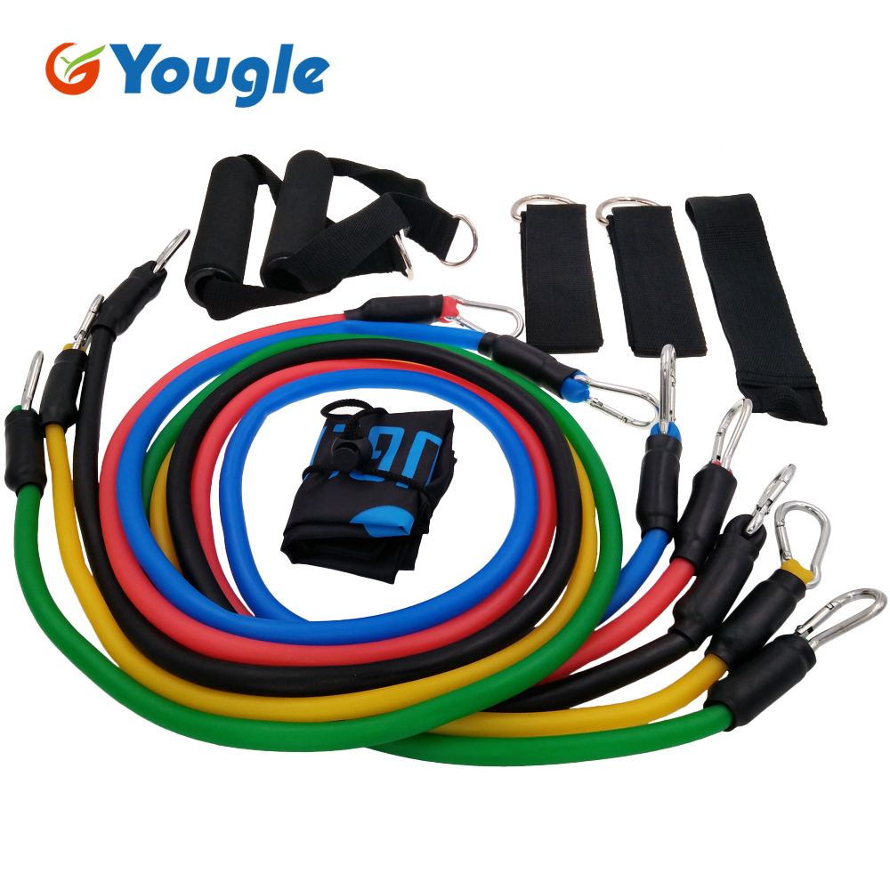 Resistance Tube Set - YOUGLE 11 Cái/bộ Kéo Dây Các