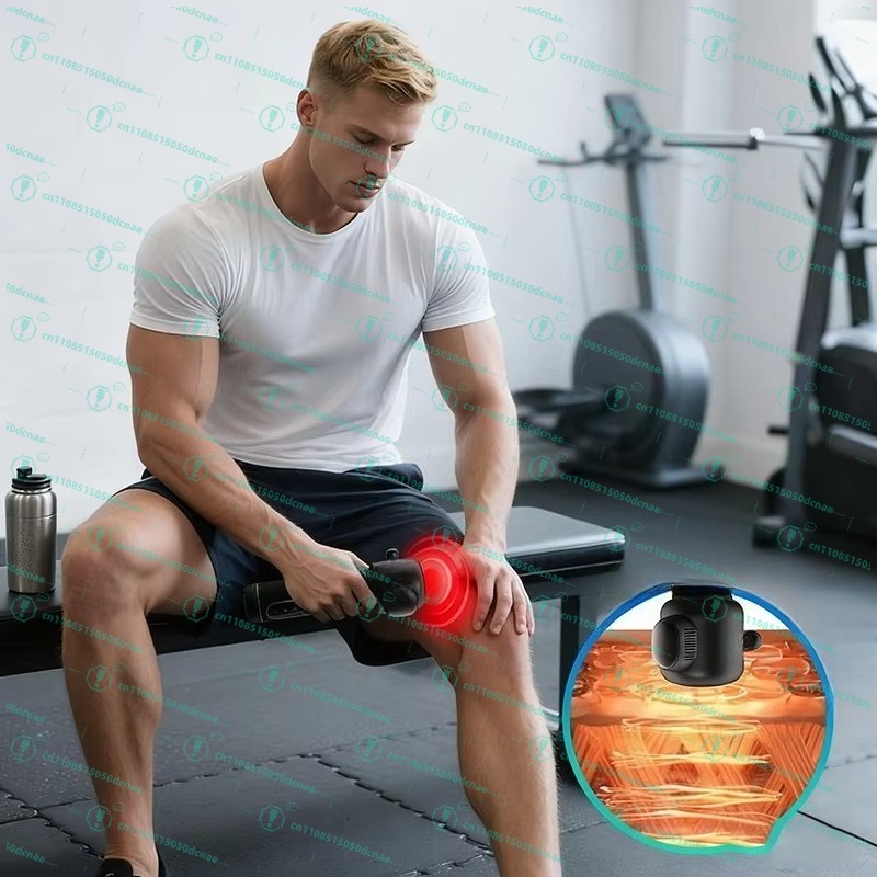 Massage Gun Deep Tissue - Professional 4 Head Booster Sports Vibration