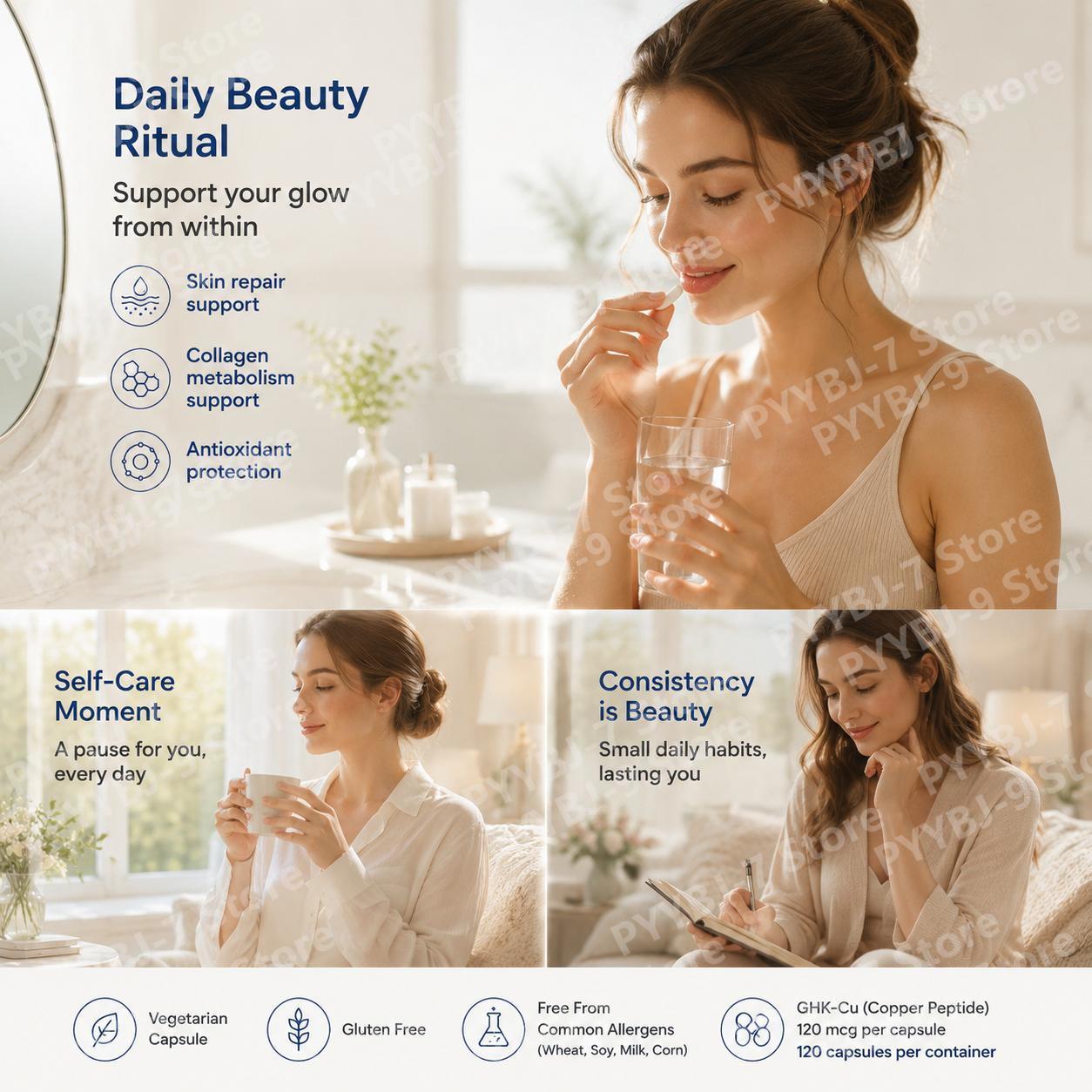 GHK-Cu Copper Peptide Suppleme - đánh giá và giá Health With Wellness