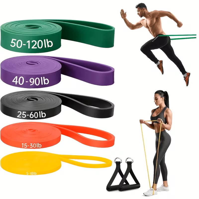 3/5pcs Pull Up Bands, Resistan - đánh giá và giá Resistance Tube Set