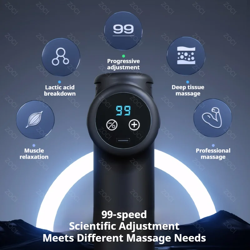 Mini 99 Levels Fascia Gun Hand - đánh giá và giá Massage Gun Deep Tissue