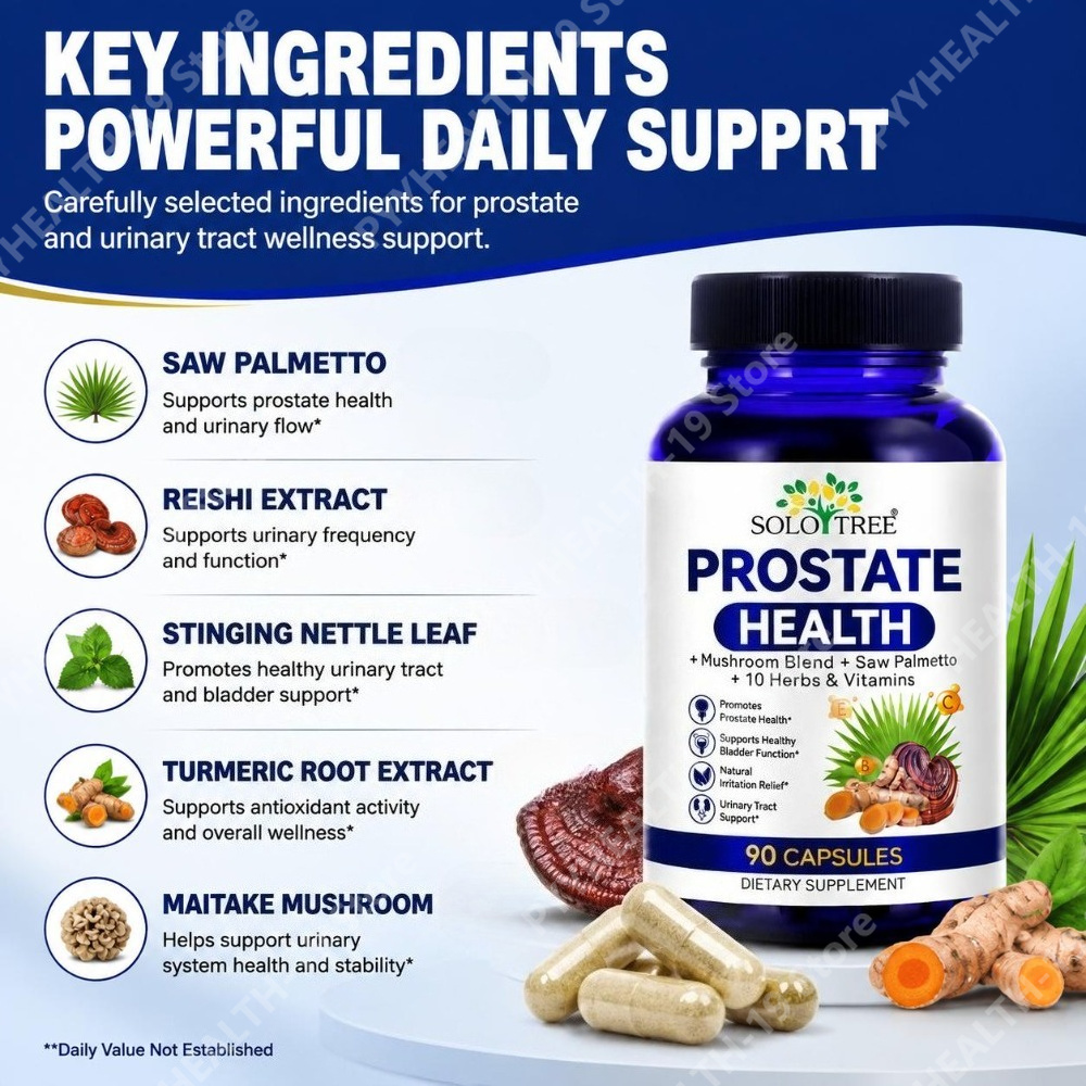 SOLO TREE Prostate Health Caps - đánh giá và giá Health With Wellness