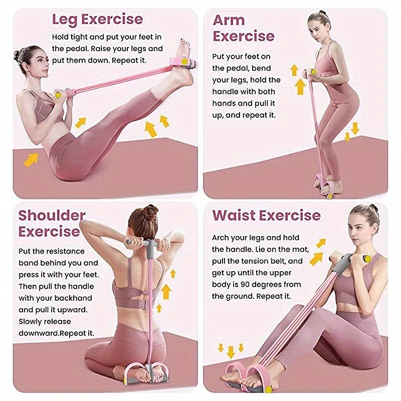 Multi-Function Resistance Band - đánh giá và giá Resistance Tube Set