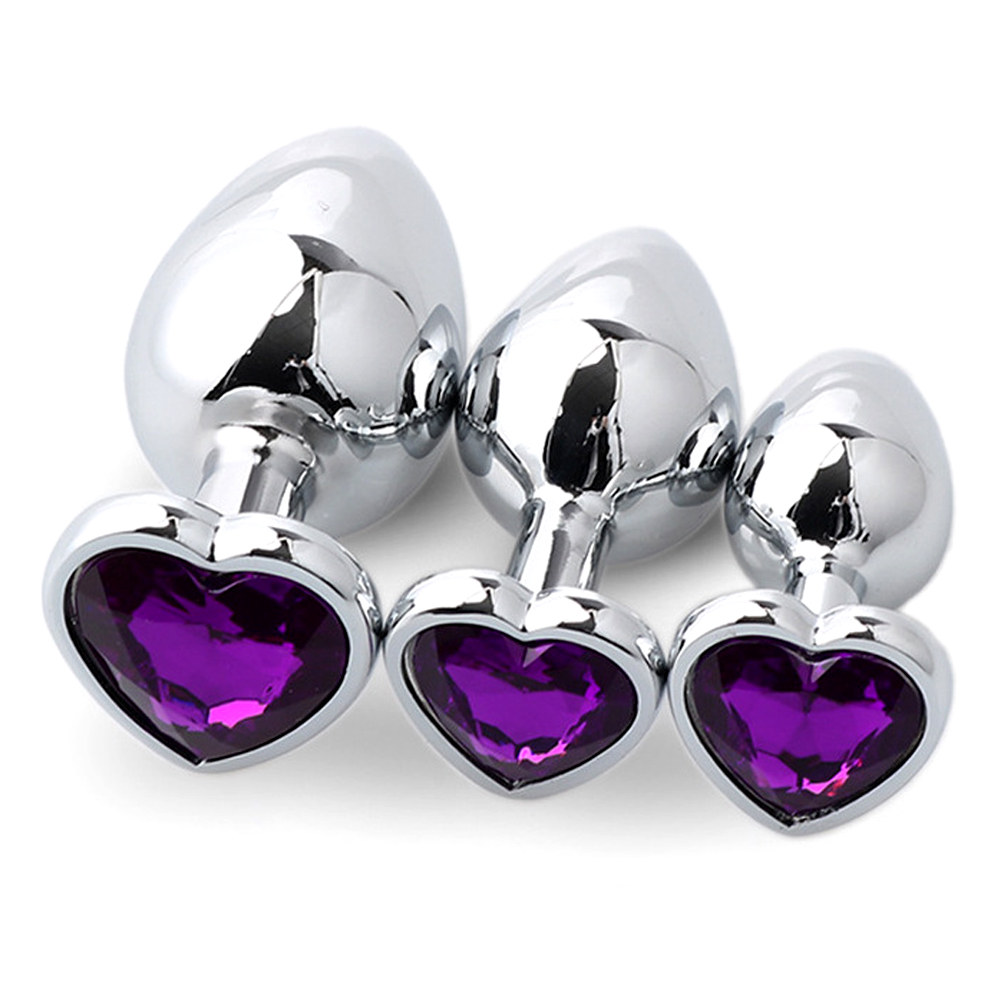 3PCS Metal Anal Plugs for Coup - đánh giá và giá Health With Wellness