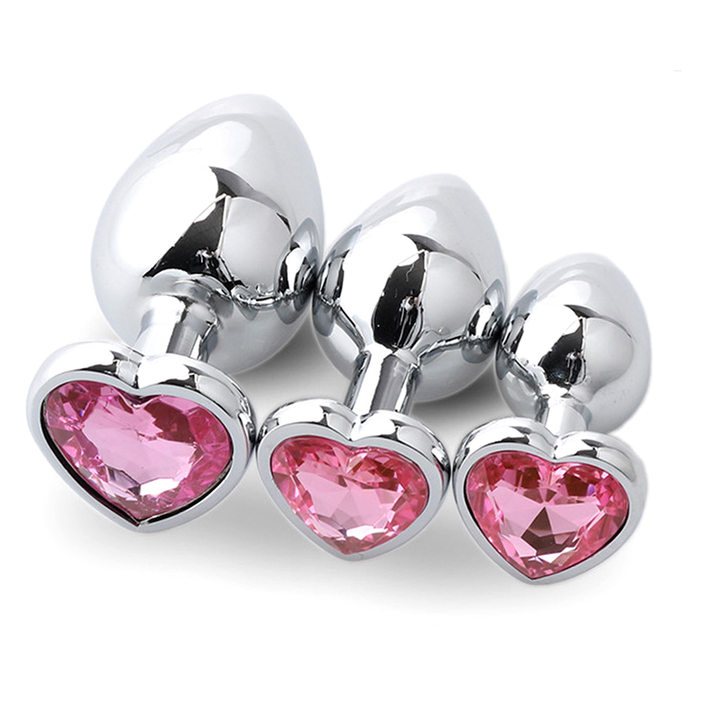3PCS Metal Anal Plugs for Coup - đánh giá và giá Health With Wellness