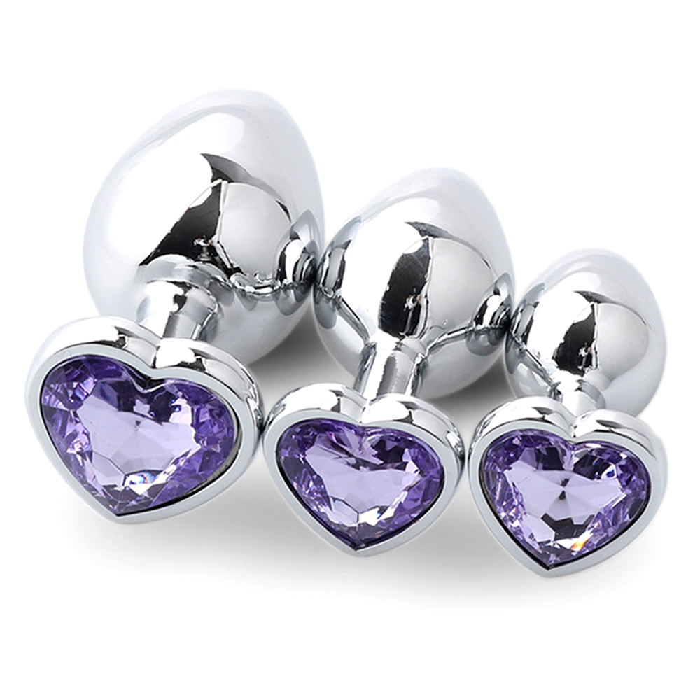 3PCS Metal Anal Plugs for Coup - đánh giá và giá Health With Wellness