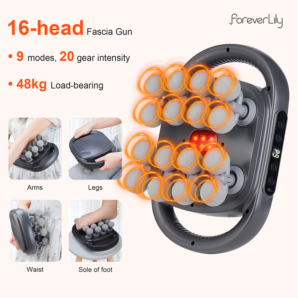 16-Head Fascia Gun High-Freque - đánh giá và giá Massage Gun Deep Tissue