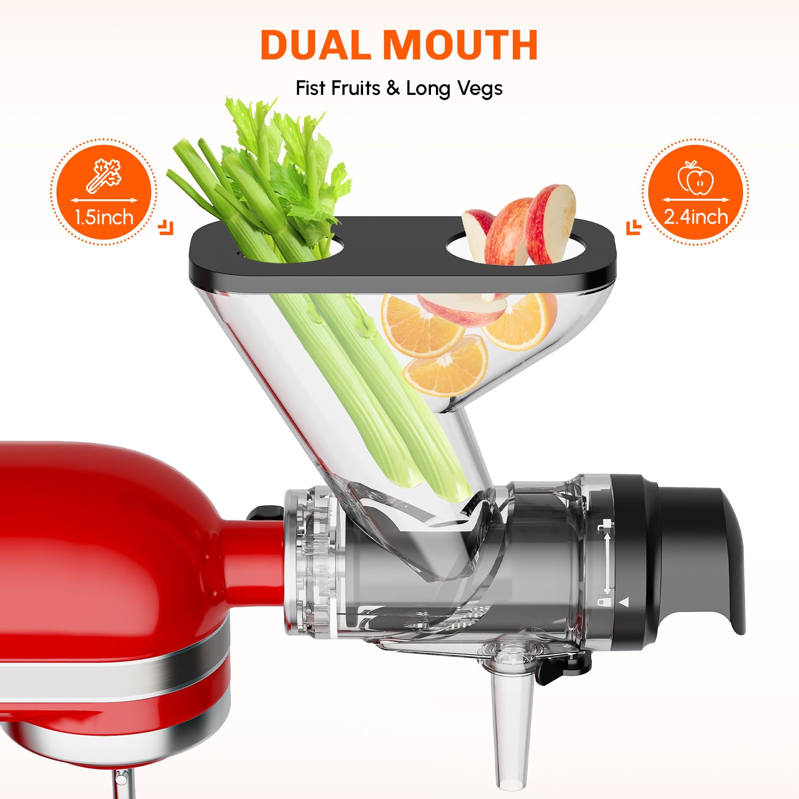 Masticating Juicer Attachment  - đánh giá và giá Cold Press Juicer