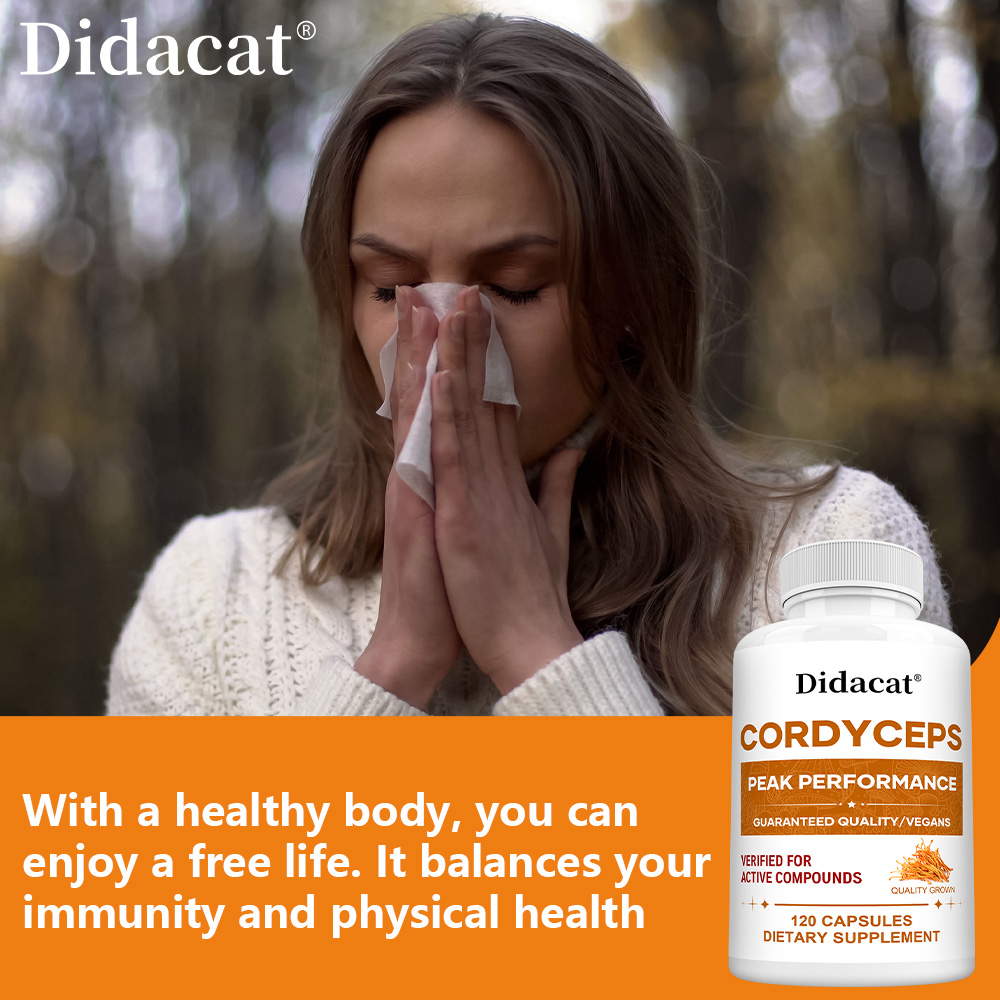 Cordyceps Mushroom Capsules 10 - đánh giá và giá Health With Wellness