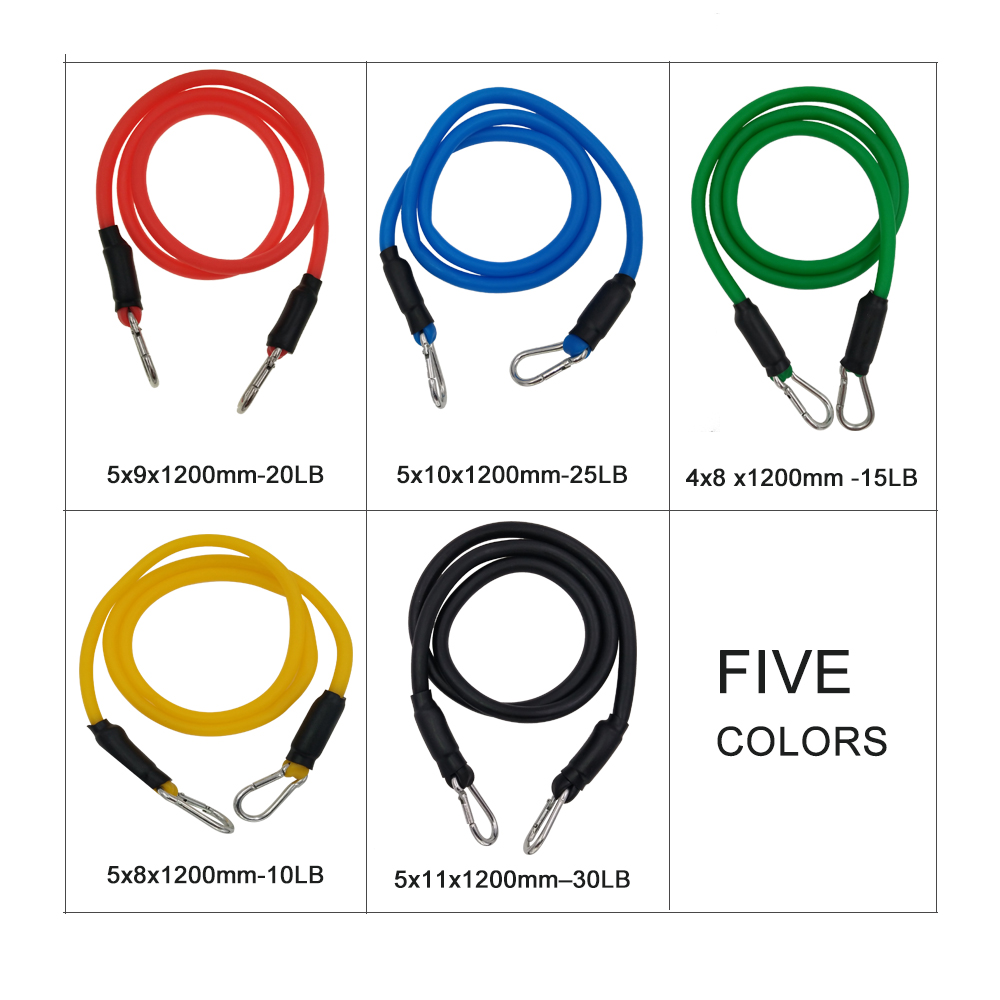YOUGLE 11 Cái/bộ Kéo Dây Các B - đánh giá và giá Resistance Tube Set