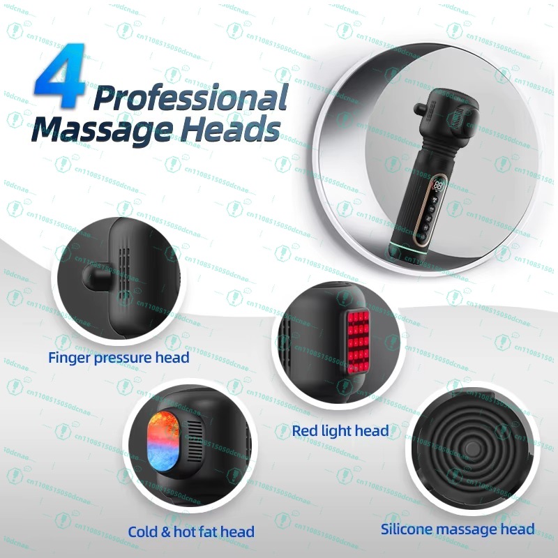 Professional 4 Head Booster Sp - đánh giá và giá Massage Gun Deep Tissue